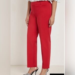 Kady Fit Double-Weave Pant-color BURGUNDY